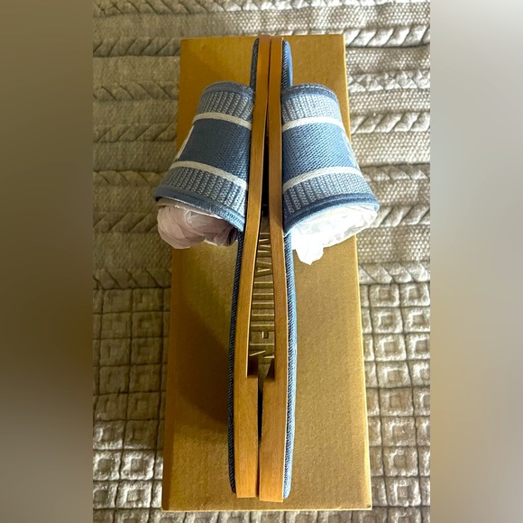 Steve Madden Knox Denim Sandals Paris - Picture 4 of 6